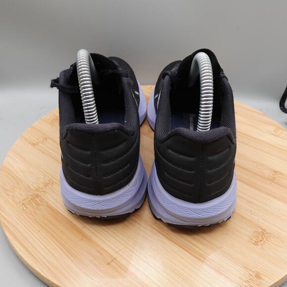 Brooks Shoes Womens Size 7 Black Purple Blue Launch 9 Athletic Running Sneakers - Picture 4 of 9